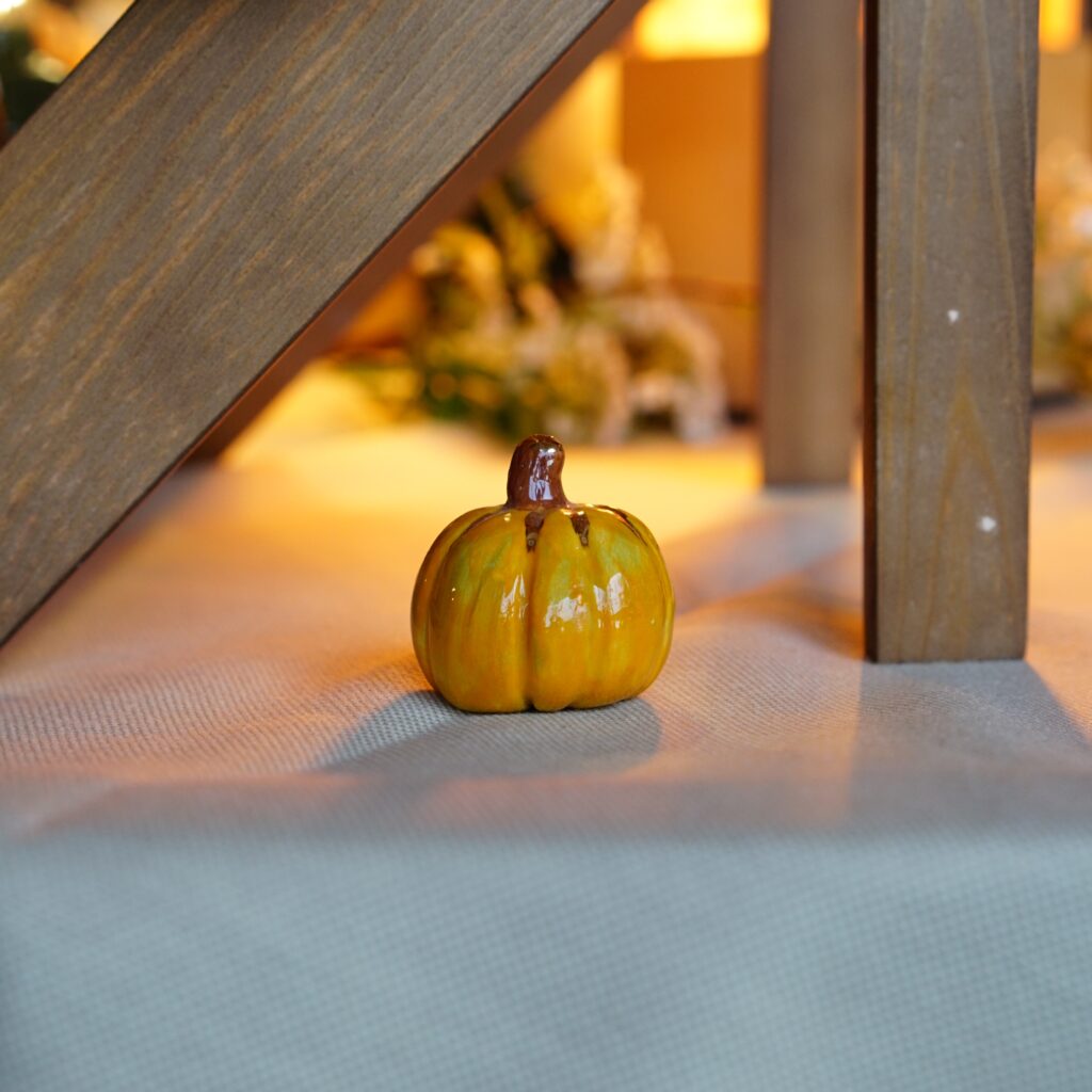 Zucca autunnale - Arancione e oro