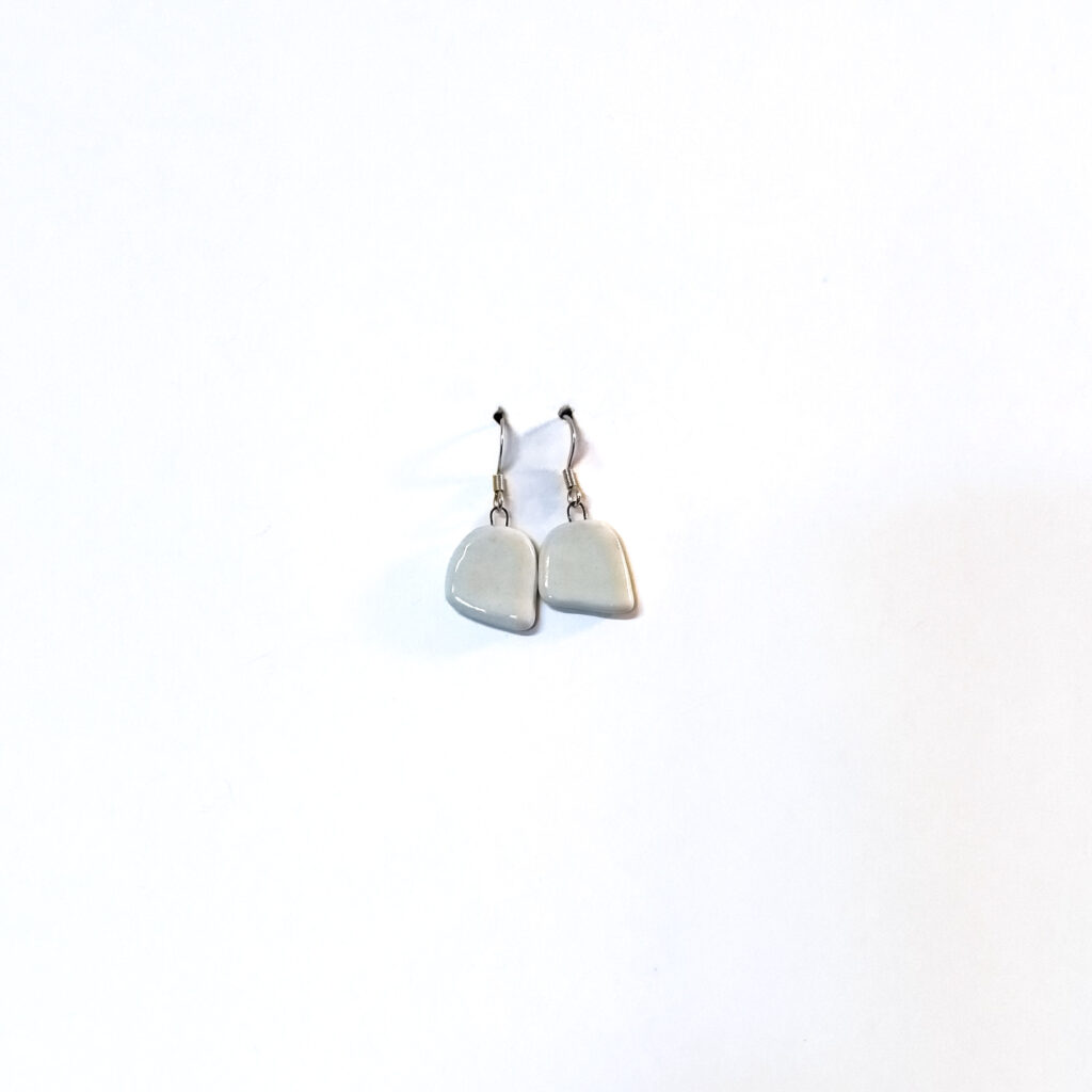 Orecchini pendenti - Bianco latte